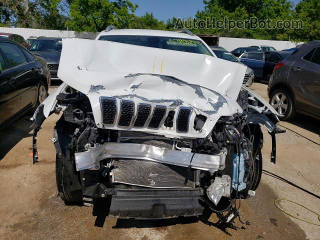 2019 Jeep Cherokee Latitude Plus White vin: 1C4PJMLB4KD364742