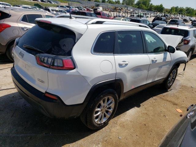 2019 Jeep Cherokee Latitude Plus White vin: 1C4PJMLB4KD364742