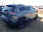 2019 Jeep Cherokee Latitude Plus Gray vin: 1C4PJMLB5KD378715