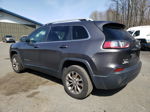 2019 Jeep Cherokee Latitude Plus Gray vin: 1C4PJMLB5KD390346