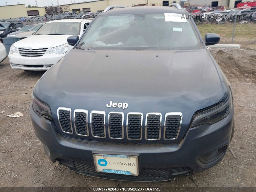 2019 Jeep Cherokee Latitude Plus 4x4 Blue vin: 1C4PJMLB5KD425158