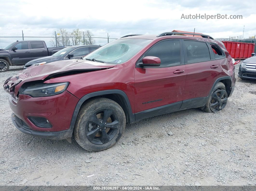 2019 Jeep Cherokee Altitude 4x4 Burgundy vin: 1C4PJMLB5KD453428