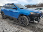 2021 Jeep Cherokee Latitude Plus Синий vin: 1C4PJMLB5MD148482