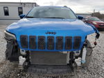 2021 Jeep Cherokee Latitude Plus Синий vin: 1C4PJMLB5MD148482