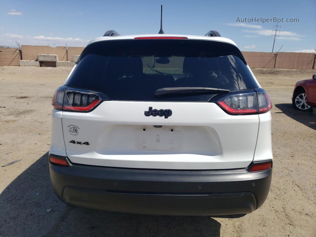 2021 Jeep Cherokee Latitude Plus White vin: 1C4PJMLB5MD165993