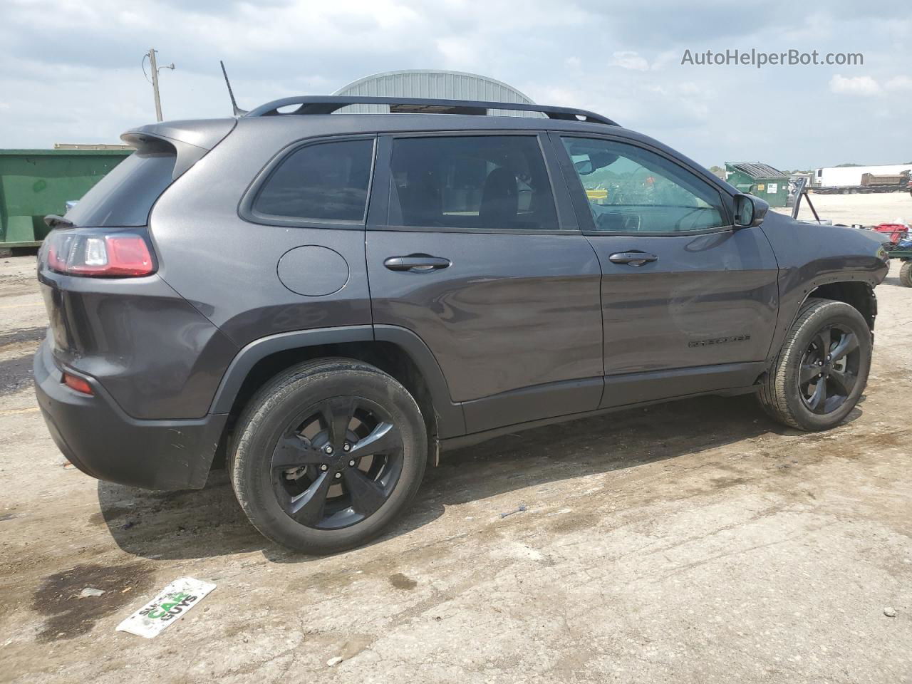 2021 Jeep Cherokee Latitude Plus Black vin: 1C4PJMLB5MD182955