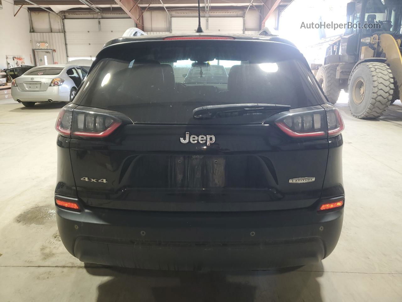 2019 Jeep Cherokee Latitude Plus Black vin: 1C4PJMLB6KD314196