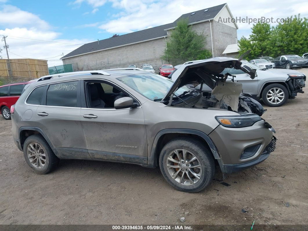 2019 Jeep Cherokee Latitude Plus 4x4 Gray vin: 1C4PJMLB6KD341284