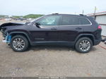 2021 Jeep Cherokee Latitude Plus 4x4 Black vin: 1C4PJMLB6MD137054