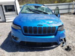 2021 Jeep Cherokee Latitude Plus Blue vin: 1C4PJMLB7MD242248