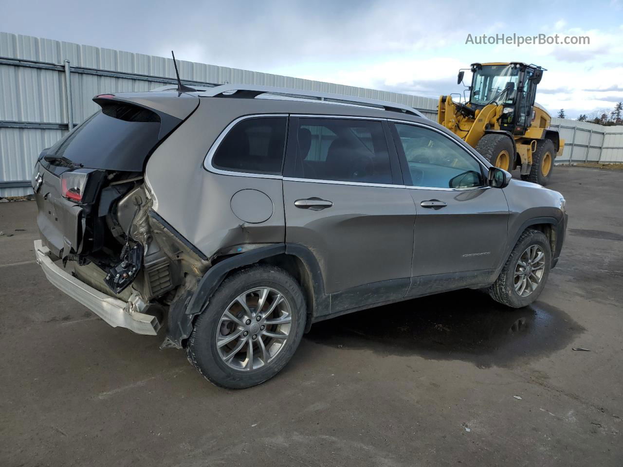 2019 Jeep Cherokee Latitude Plus Brown vin: 1C4PJMLB8KD169565