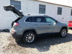 2019 Jeep Cherokee Latitude Plus Gray vin: 1C4PJMLB8KD396917