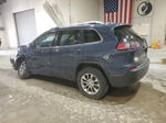 2021 Jeep Cherokee Latitude Plus Blue vin: 1C4PJMLB8MD104301