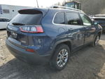 2021 Jeep Cherokee Latitude Plus Blue vin: 1C4PJMLB8MD104301