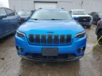 2021 Jeep Cherokee Latitude Plus Blue vin: 1C4PJMLB8MD128467