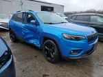 2021 Jeep Cherokee Latitude Plus Blue vin: 1C4PJMLB8MD128467