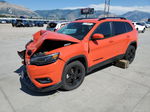 2021 Jeep Cherokee Latitude Plus Orange vin: 1C4PJMLB8MD217195