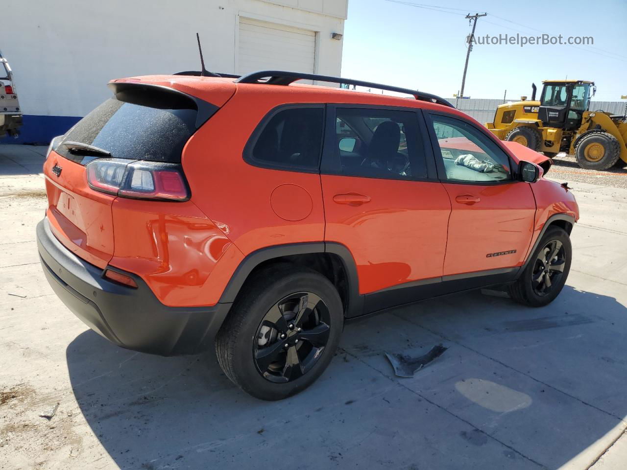 2021 Jeep Cherokee Latitude Plus Orange vin: 1C4PJMLB8MD217195