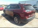 2019 Jeep Cherokee Latitude Plus Burgundy vin: 1C4PJMLB9KD259050