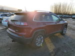 2019 Jeep Cherokee Latitude Plus Burgundy vin: 1C4PJMLB9KD315696