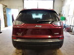 2021 Jeep Cherokee Latitude Plus Maroon vin: 1C4PJMLB9MD104372