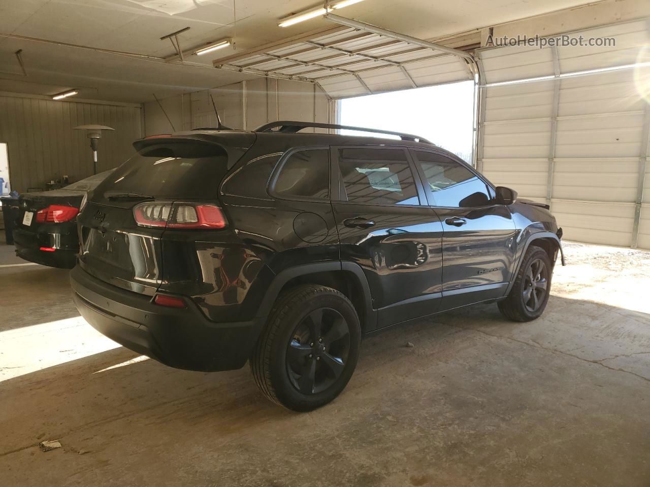 2021 Jeep Cherokee Latitude Plus Black vin: 1C4PJMLB9MD148744