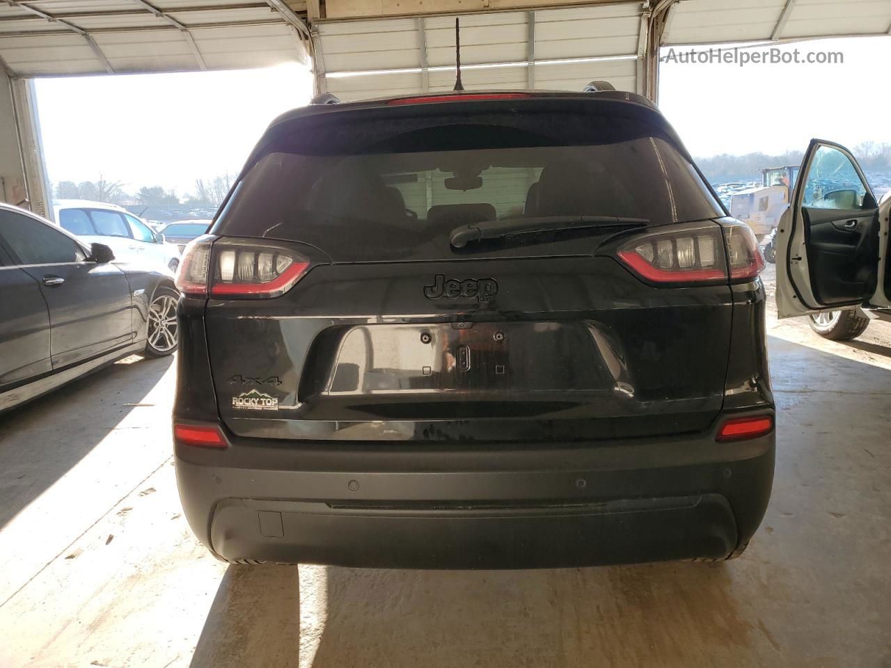 2021 Jeep Cherokee Latitude Plus Black vin: 1C4PJMLB9MD148744