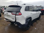 2019 Jeep Cherokee Latitude Plus White vin: 1C4PJMLBXKD261776