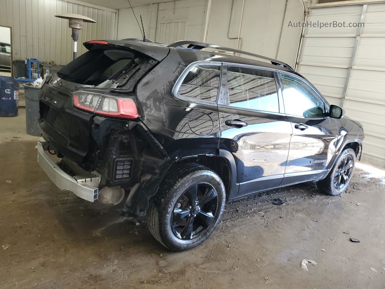 2019 Jeep Cherokee Latitude Plus Black vin: 1C4PJMLBXKD292686