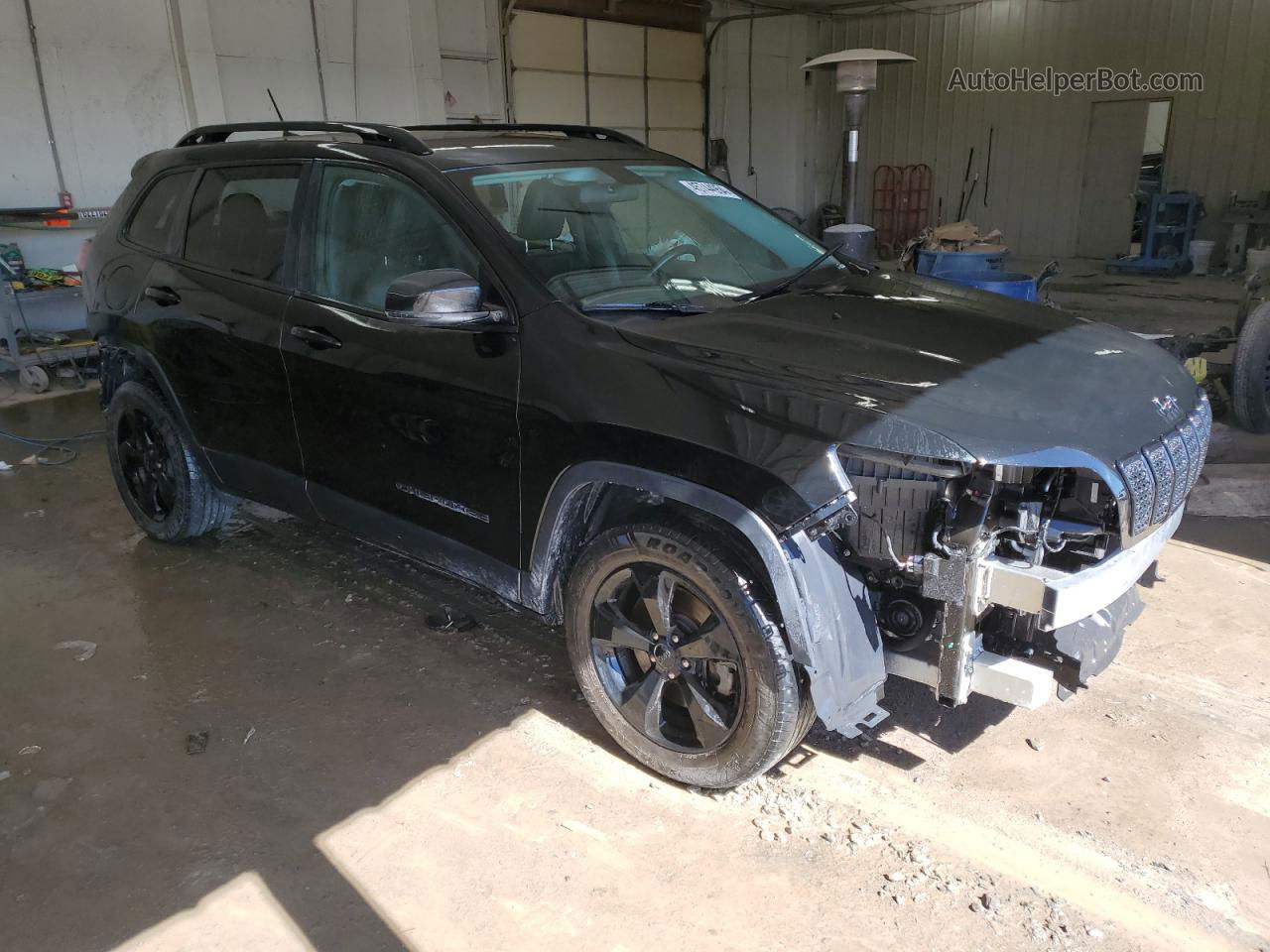 2019 Jeep Cherokee Latitude Plus Black vin: 1C4PJMLBXKD292686