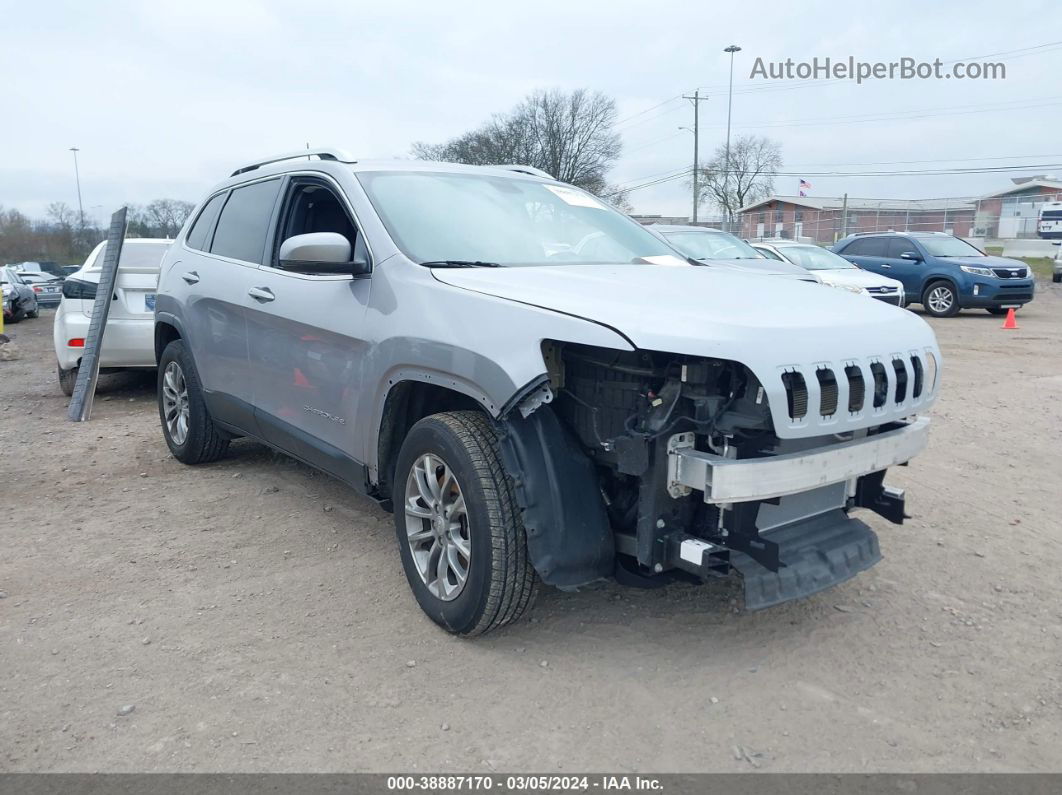 2019 Jeep Cherokee Latitude Plus 4x4 Gray vin: 1C4PJMLBXKD319689