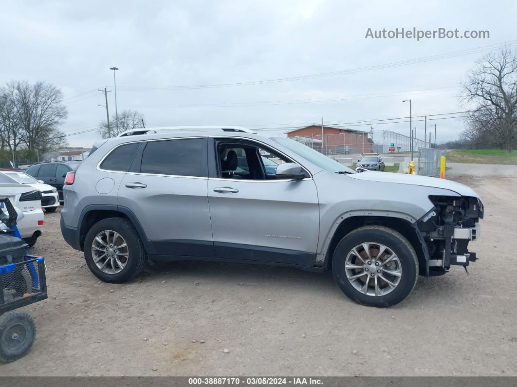 2019 Jeep Cherokee Latitude Plus 4x4 Gray vin: 1C4PJMLBXKD319689