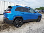 2021 Jeep Cherokee Latitude Plus Blue vin: 1C4PJMLBXMD137428