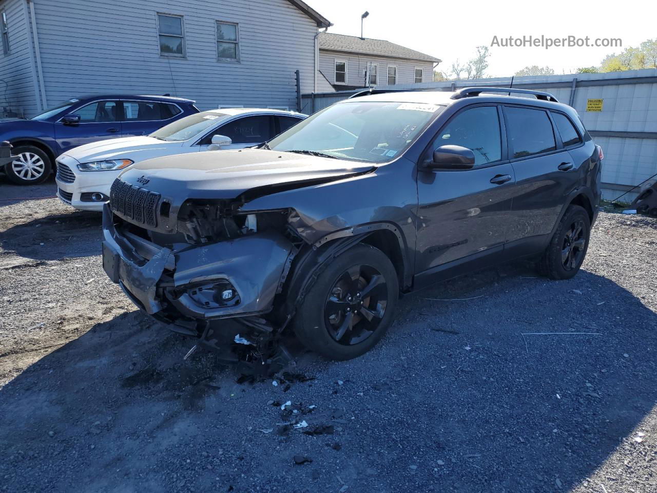 2021 Jeep Cherokee Latitude Plus Charcoal vin: 1C4PJMLBXMD156528