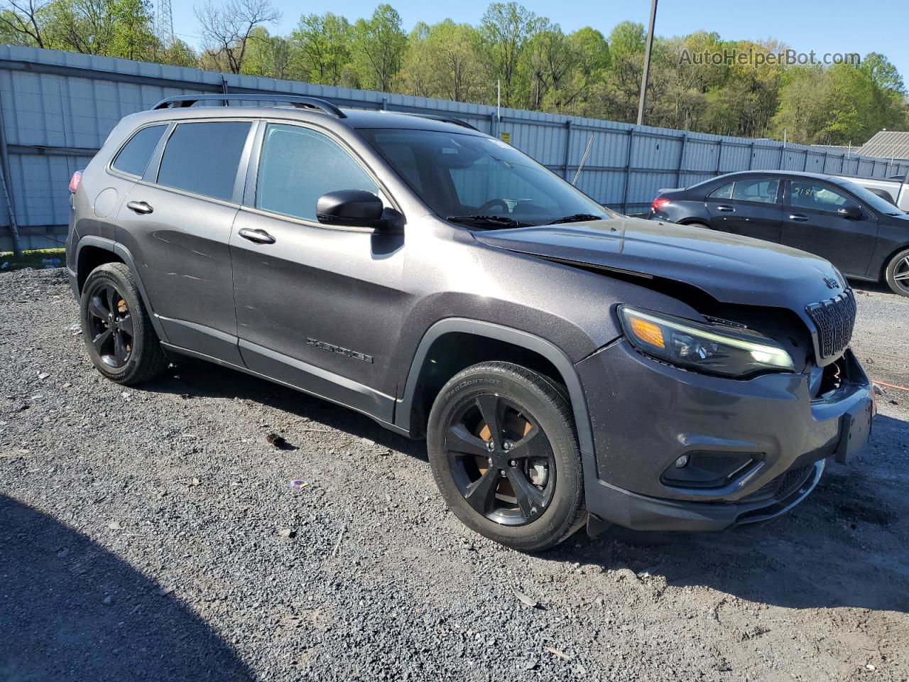 2021 Jeep Cherokee Latitude Plus Charcoal vin: 1C4PJMLBXMD156528