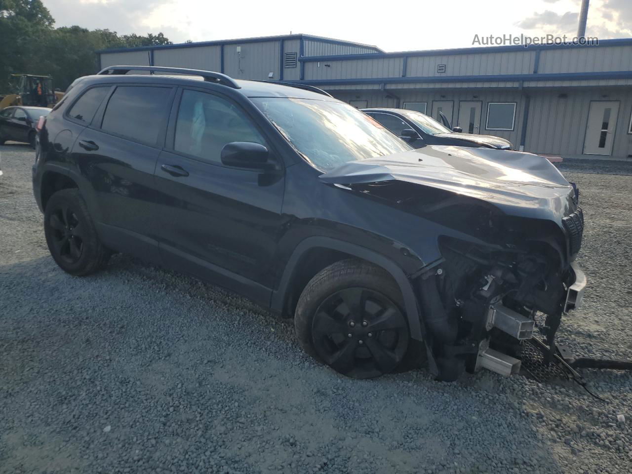 2019 Jeep Cherokee Latitude Plus Черный vin: 1C4PJMLN0KD336575