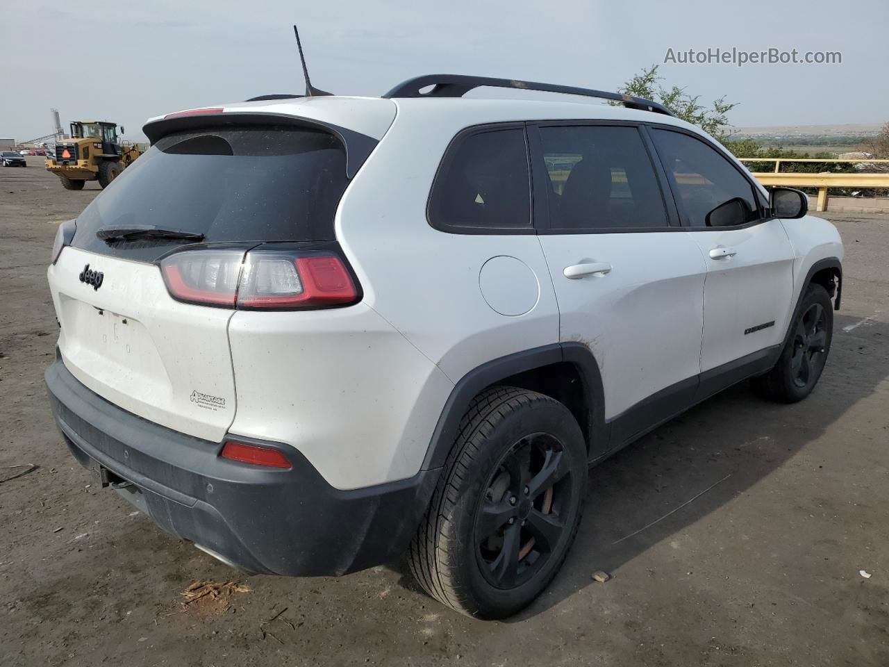 2019 Jeep Cherokee Latitude Plus Белый vin: 1C4PJMLN0KD372251