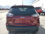 2019 Jeep Cherokee Latitude Plus Maroon vin: 1C4PJMLN1KD161933