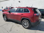 2019 Jeep Cherokee Latitude Plus Maroon vin: 1C4PJMLN1KD161933