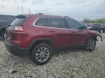 2019 Jeep Cherokee Latitude Plus Burgundy vin: 1C4PJMLN6KD356040