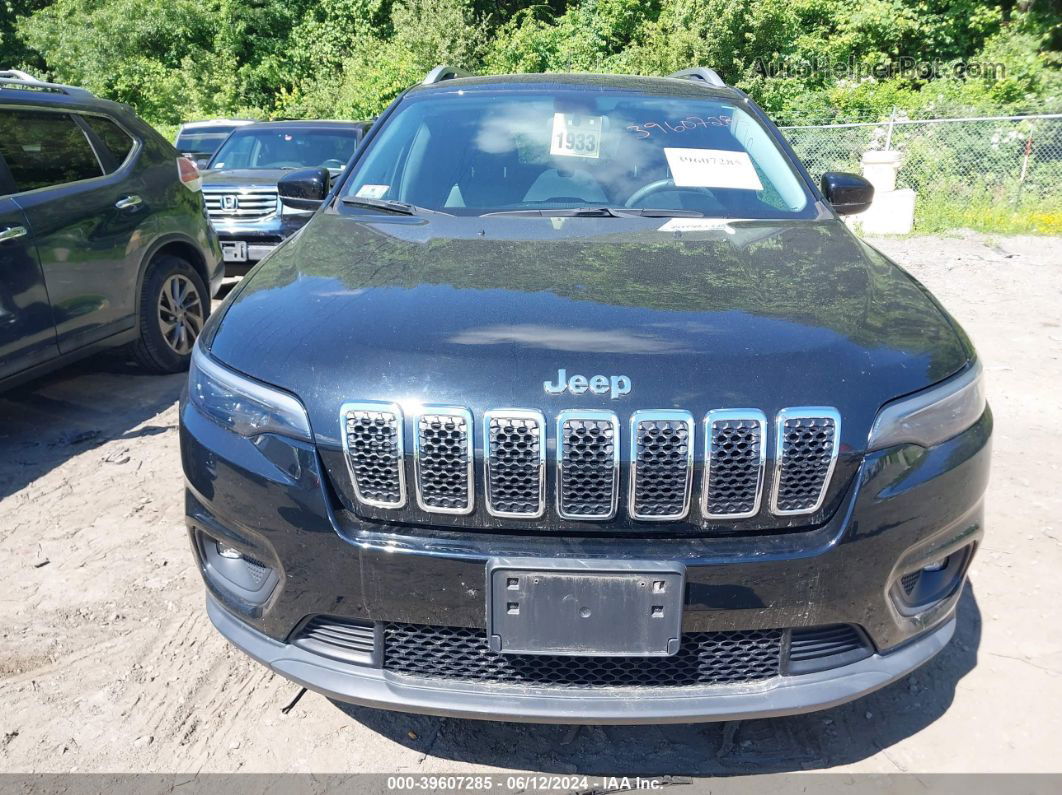 2019 Jeep Cherokee Latitude Plus 4x4 Black vin: 1C4PJMLNXKD150560