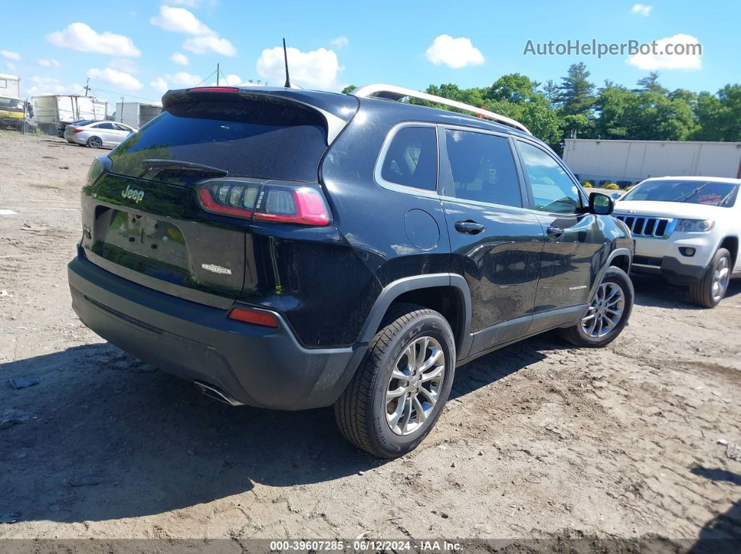 2019 Jeep Cherokee Latitude Plus 4x4 Black vin: 1C4PJMLNXKD150560