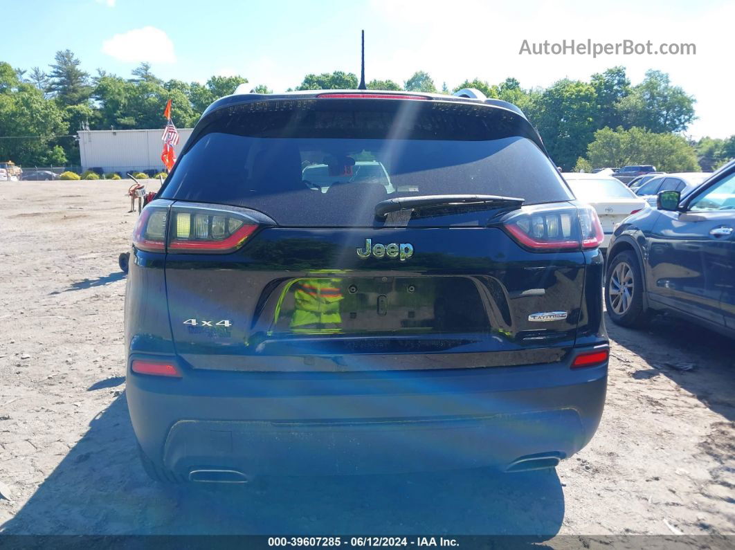 2019 Jeep Cherokee Latitude Plus 4x4 Black vin: 1C4PJMLNXKD150560