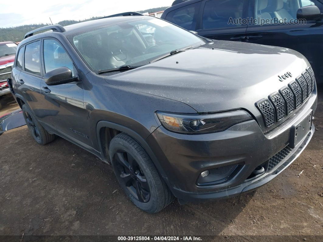 2019 Jeep Cherokee Altitude 4x4 Gray vin: 1C4PJMLNXKD436277