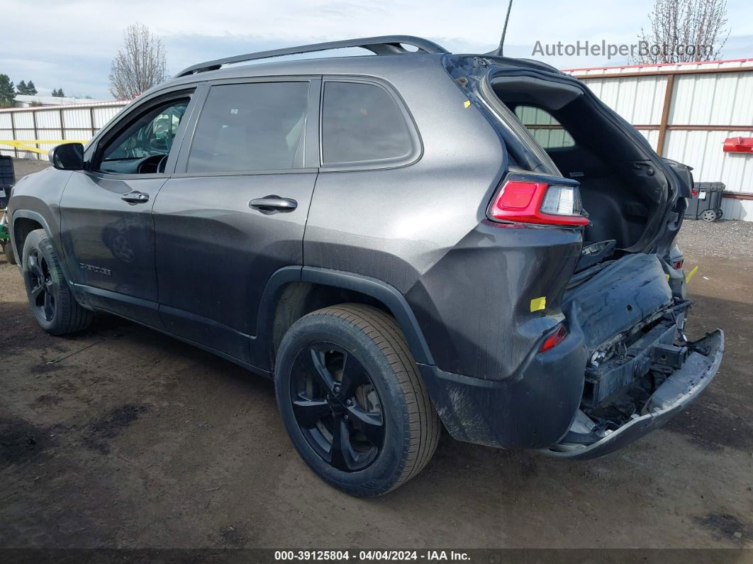 2019 Jeep Cherokee Altitude 4x4 Gray vin: 1C4PJMLNXKD436277