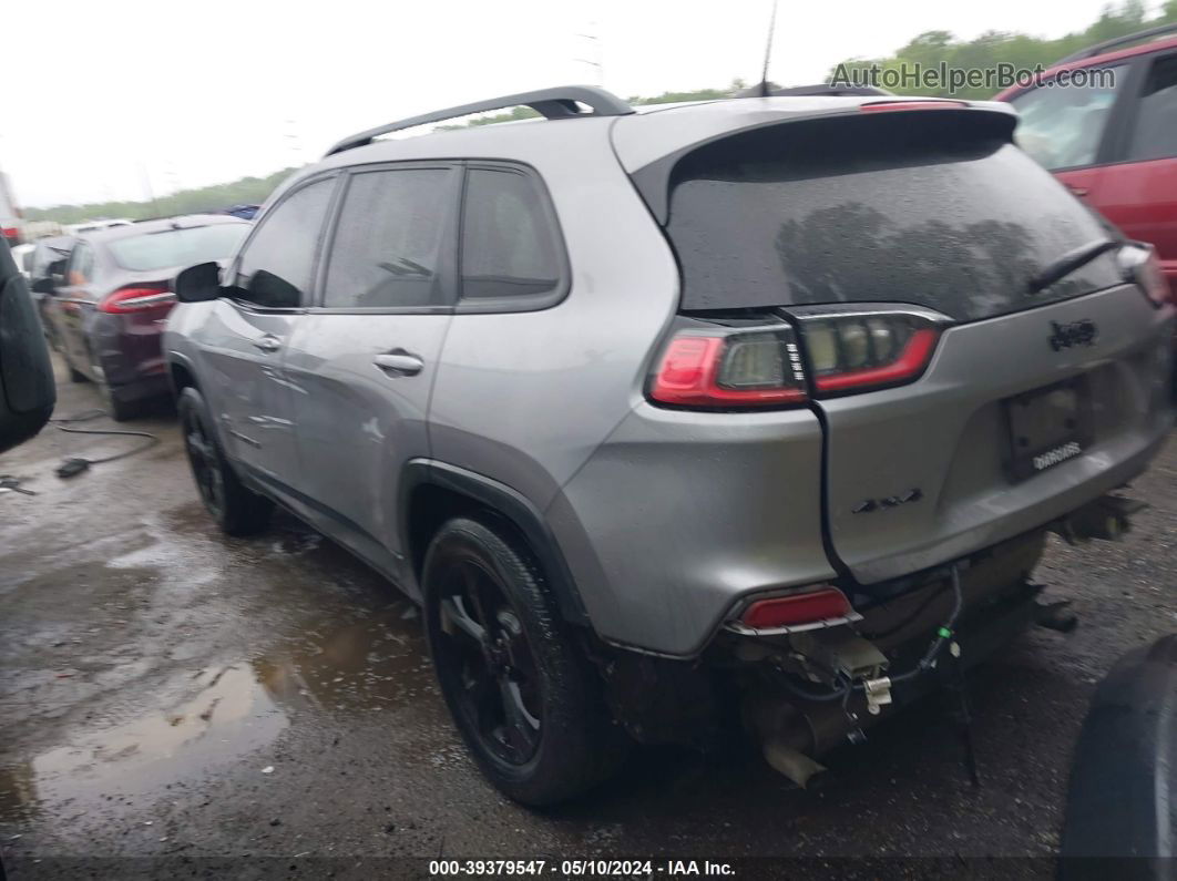 2019 Jeep Cherokee Altitude 4x4 Gray vin: 1C4PJMLX1KD282737