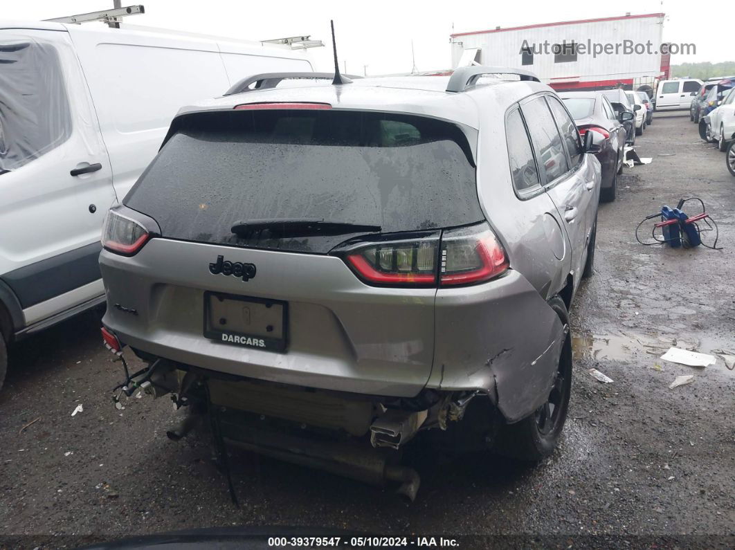 2019 Jeep Cherokee Altitude 4x4 Gray vin: 1C4PJMLX1KD282737