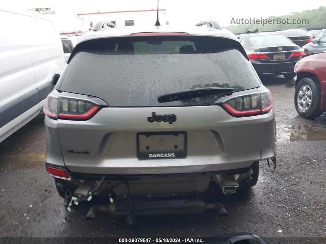 2019 Jeep Cherokee Altitude 4x4 Gray vin: 1C4PJMLX1KD282737