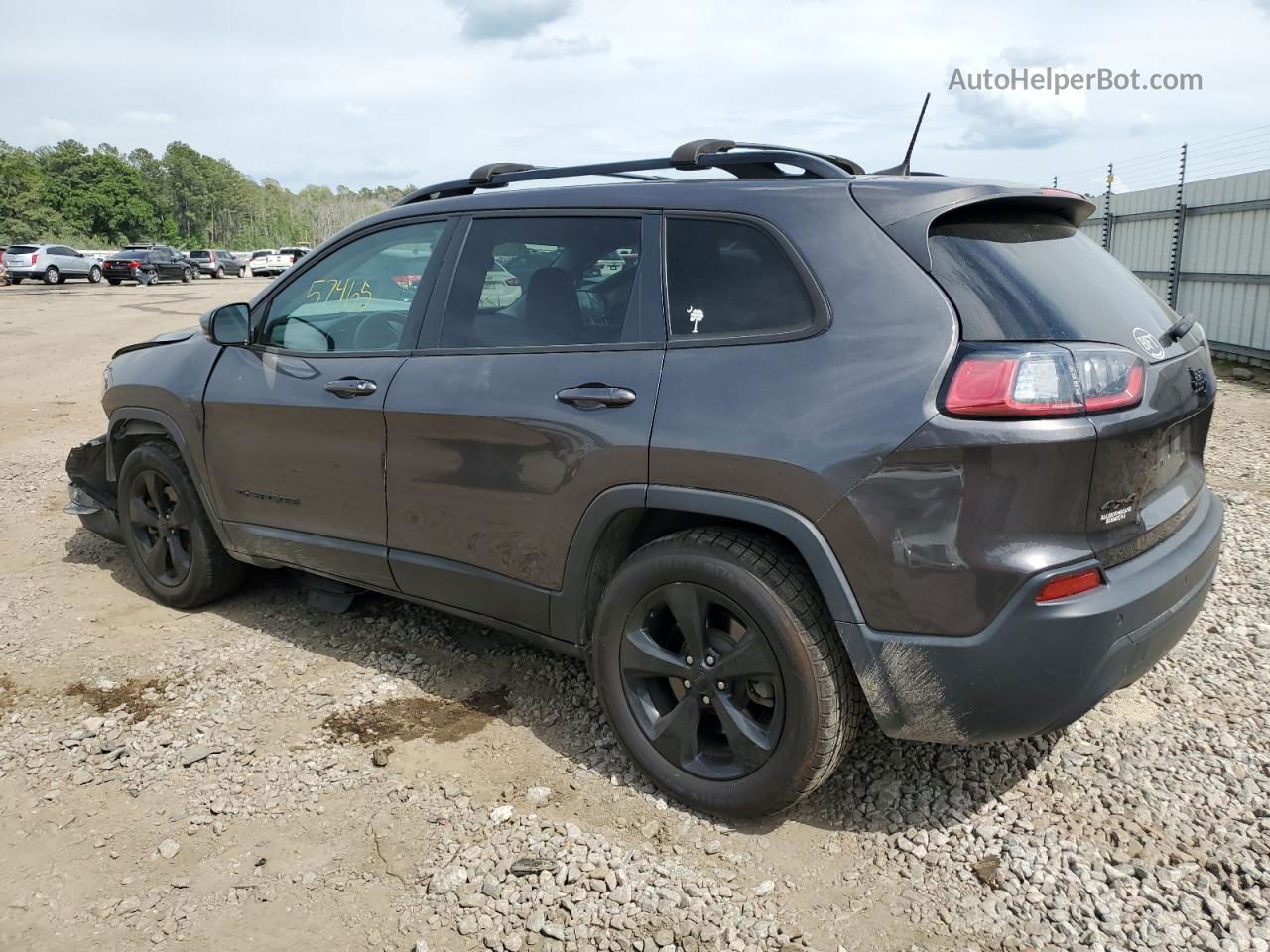 2019 Jeep Cherokee Latitude Plus Угольный vin: 1C4PJMLX1KD417280