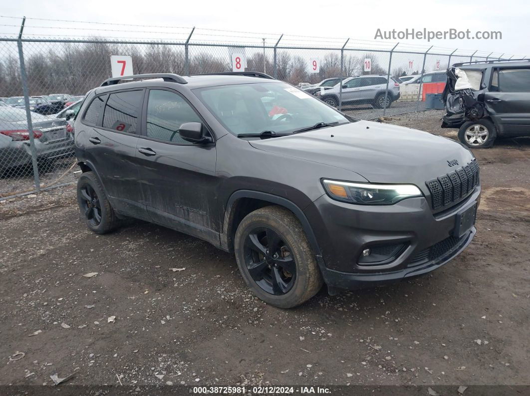 2019 Jeep Cherokee Altitude 4x4 Gray vin: 1C4PJMLX2KD300114